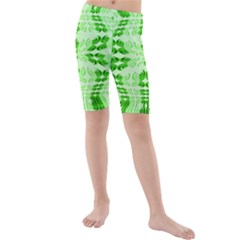 Digital Illusion Kids  Mid Length Swim Shorts by Sparkle