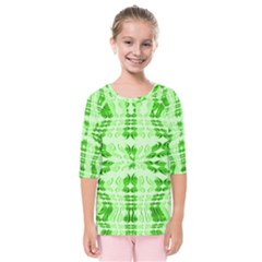 Digital Illusion Kids  Quarter Sleeve Raglan Tee