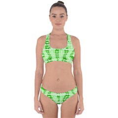 Digital Illusion Cross Back Hipster Bikini Set by Sparkle