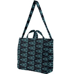 Digital Triangles Square Shoulder Tote Bag by Sparkle