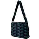 Digital Triangles Full Print Messenger Bag (L) View2