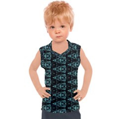 Digital Triangles Kids  Sport Tank Top