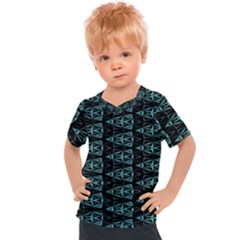 Digital Triangles Kids  Sports Tee