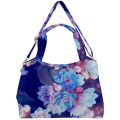 Flowers Double Compartment Shoulder Bag by Sparkle