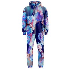 Flowers Hooded Jumpsuit (men)  by Sparkle