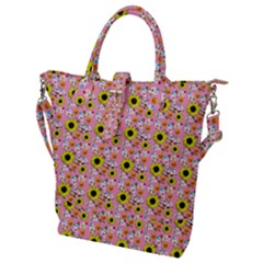 Hawaii Ghost Pink Buckle Top Tote Bag by snowwhitegirl