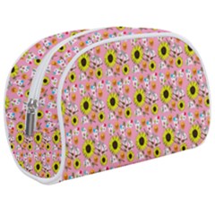 Hawaii Ghost Pink Makeup Case (medium) by snowwhitegirl