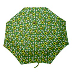 Hawaii Ghost Green Folding Umbrellas