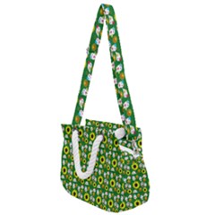 Hawaii Ghost Green Rope Handles Shoulder Strap Bag by snowwhitegirl