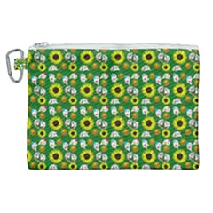 Hawaii Ghost Green Canvas Cosmetic Bag (xl) by snowwhitegirl