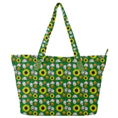 Hawaii Ghost Green Full Print Shoulder Bag by snowwhitegirl