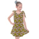 Hawaii Ghost Beige Kids  Tie Up Tunic Dress View1