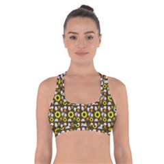 Hawaii Ghost Brown Cross Back Sports Bra by snowwhitegirl