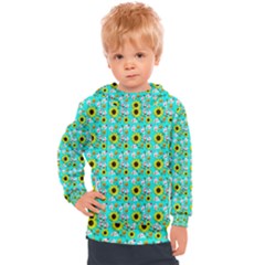 Hawaii Ghost Aqua Kids  Hooded Pullover