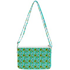 Hawaii Ghost Aqua Double Gusset Crossbody Bag by snowwhitegirl