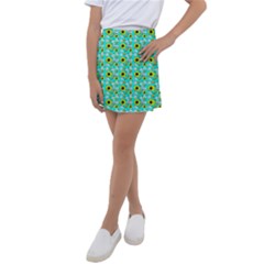 Hawaii Ghost Aqua Kids  Tennis Skirt