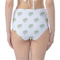 Happy St Patricks Day Symbol Motif Pattern Classic High-Waist Bikini Bottoms View2