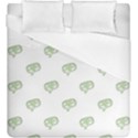 Happy St Patricks Day Symbol Motif Pattern Duvet Cover (King Size) View1