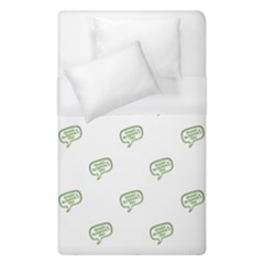 Happy St Patricks Day Symbol Motif Pattern Duvet Cover (single Size) by dflcprintsclothing