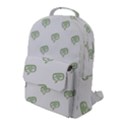 Happy St Patricks Day Symbol Motif Pattern Flap Pocket Backpack (Large) View1