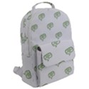 Happy St Patricks Day Symbol Motif Pattern Flap Pocket Backpack (Large) View2