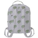 Happy St Patricks Day Symbol Motif Pattern Flap Pocket Backpack (Large) View3