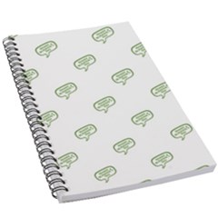 Happy St Patricks Day Symbol Motif Pattern 5 5  X 8 5  Notebook by dflcprintsclothing