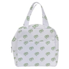 Happy St Patricks Day Symbol Motif Pattern Boxy Hand Bag by dflcprintsclothing