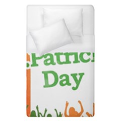 Happy St Patricks Day Design Duvet Cover (single Size) by dflcprintsclothing