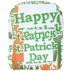 Happy St Patricks Day Design Full Print Backpack