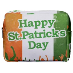 Happy St Patricks Day Design Make Up Pouch (large)