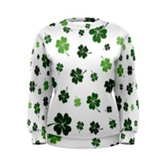 St Patricks Day Pattern Women s Sweatshirt