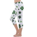 St Patricks day pattern Capri Yoga Leggings View2