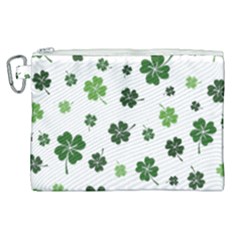 St Patricks Day Pattern Canvas Cosmetic Bag (xl) by Valentinaart