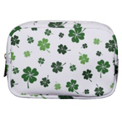 St Patricks Day Pattern Make Up Pouch (small) by Valentinaart