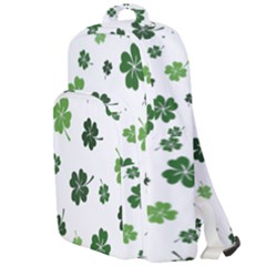 St Patricks Day Pattern Double Compartment Backpack by Valentinaart