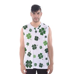 St Patricks Day Pattern Men s Basketball Tank Top by Valentinaart