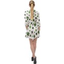 St Patricks day pattern Mini Skater Shirt Dress View2