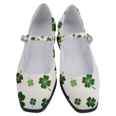 St Patricks Day Pattern Women s Mary Jane Shoes by Valentinaart