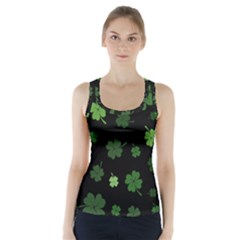 St Patricks Day Racer Back Sports Top by Valentinaart