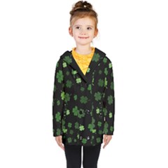 St Patricks Day Kids  Double Breasted Button Coat by Valentinaart