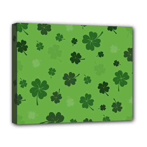 St Patricks Day Deluxe Canvas 20  X 16  (stretched)