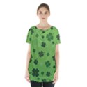 St patricks day Skirt Hem Sports Top View1