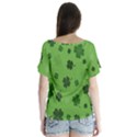 St patricks day V-Neck Flutter Sleeve Top View2