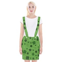 St Patricks Day Braces Suspender Skirt by Valentinaart