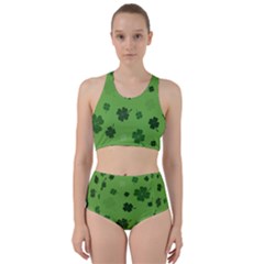 St Patricks Day Racer Back Bikini Set by Valentinaart