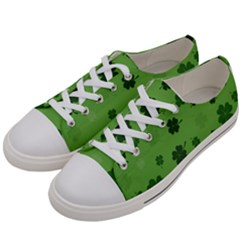 St Patricks Day Women s Low Top Canvas Sneakers by Valentinaart