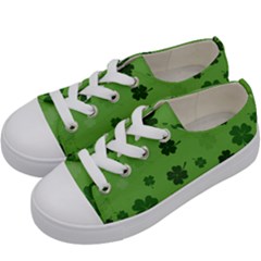 St Patricks Day Kids  Low Top Canvas Sneakers by Valentinaart