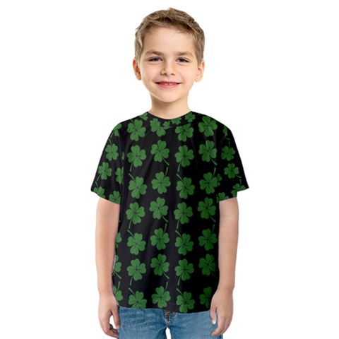 St Patricks Day Kids  Sport Mesh Tee by Valentinaart