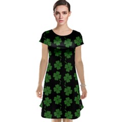 St Patricks Day Cap Sleeve Nightdress by Valentinaart